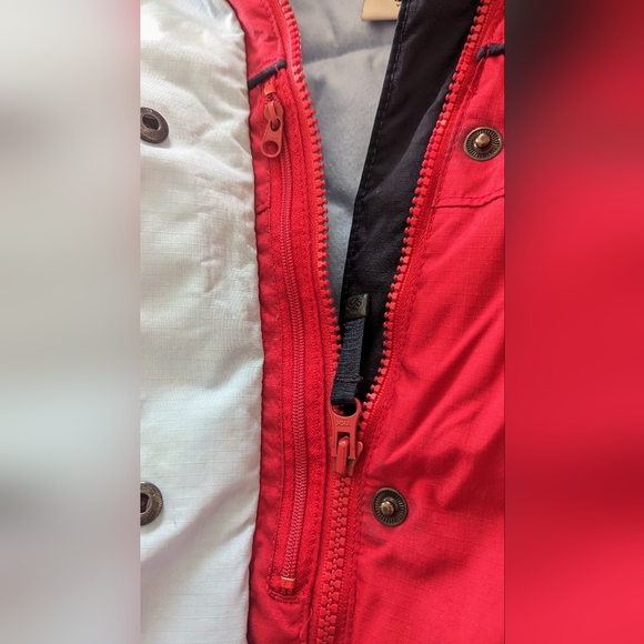 Columbia Sportswear Youth 14-16 Red & Blue Skiing Jacket With Removable Hood. - Picture 6 of 16